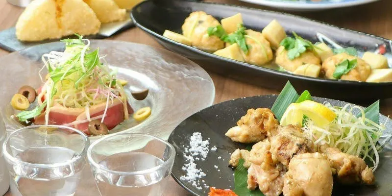夏季限定【清爽消暑套餐】熟成鲷鱼下巴烤×炙烤鸡肉 全7道菜