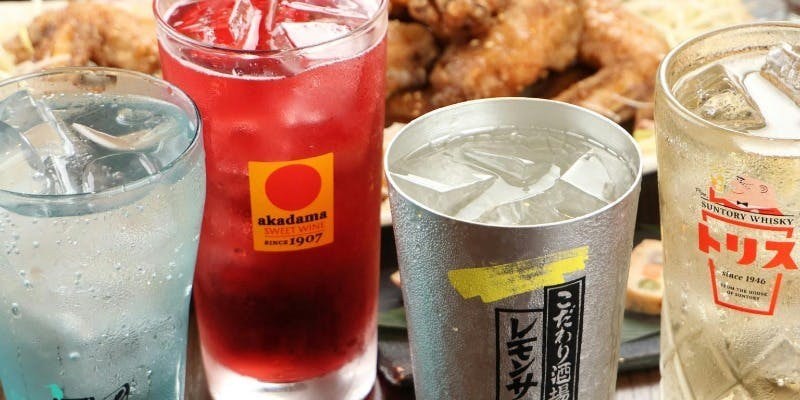 単品2時間飲み放題　生ビールなし