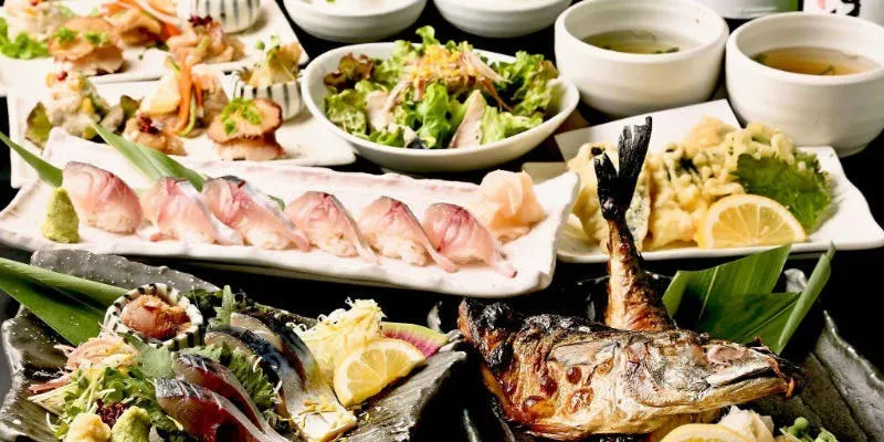 銀座店限定【活〆豊後さばコース】