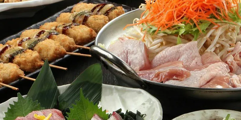 【柚子小町套餐】柚子盐炸鸡或柚子相扑火锅 全8道菜