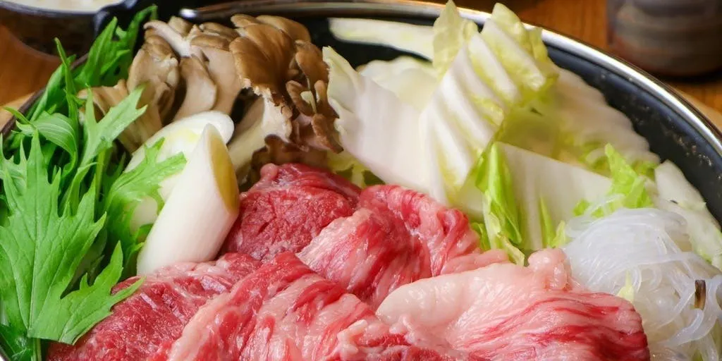 鍋【熟成套餐】黑毛和牛壽喜燒×熟成魚等 共8道菜