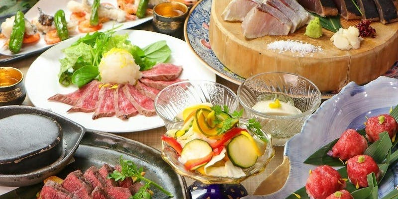 【極致套餐】熟成魚×熟成牛×牡蠣×黑毛和牛 全11品