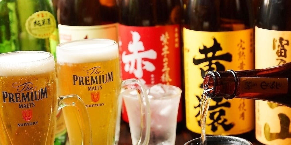【單點無限暢飲】生啤酒×嚴選日本酒×葡萄酒等