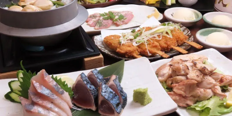 【锻炼套餐】鲜鱼、烤猪肉等＜8道菜＞