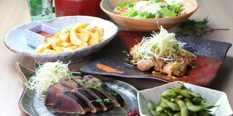 【试吃套餐】鲣鱼刺身等＜6道菜＞