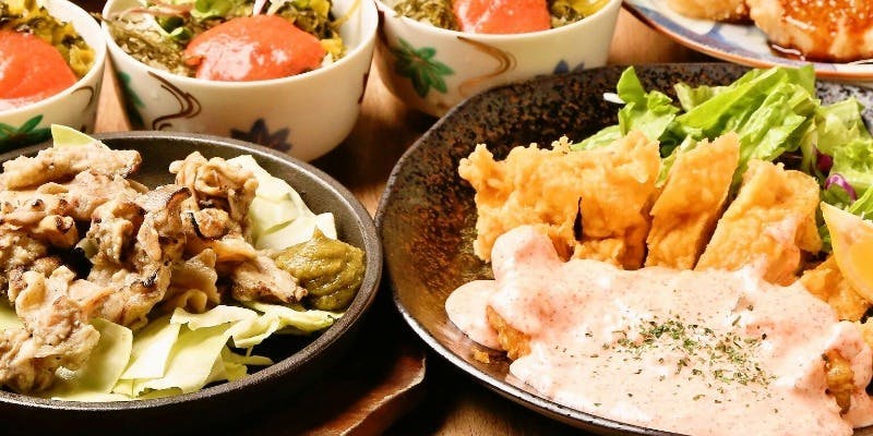 【우마카 코스】차미돈 오븐구이×하카타　포장마차풍　백탕만두전골