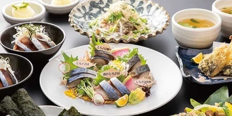 プレミアムとろさばプラン/SABARをまるごと楽しめる 全9品