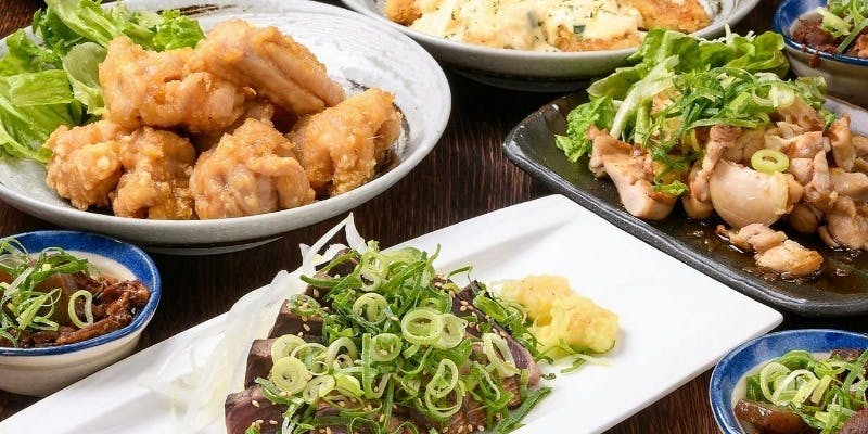 【柚子的滴點套餐】醃鰹魚×炙燒雞 全7道菜