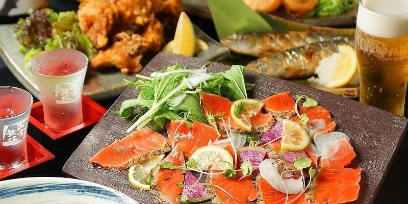 【白樺套餐】鮭魚燒涮×鮟鱇清酒蒸等 共7道菜