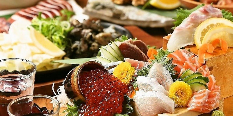 【北海極致套餐】鮮魚5種×烤牡蠣×3色丼等 全10品