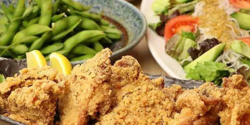 【鶏っく二次会套餐】鸡块×毛豆等 共4道菜