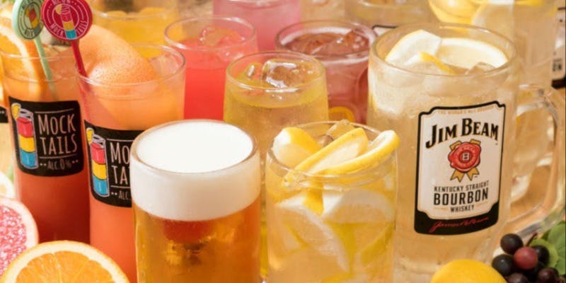 【スタンダード飲み放題】2時間飲み放題