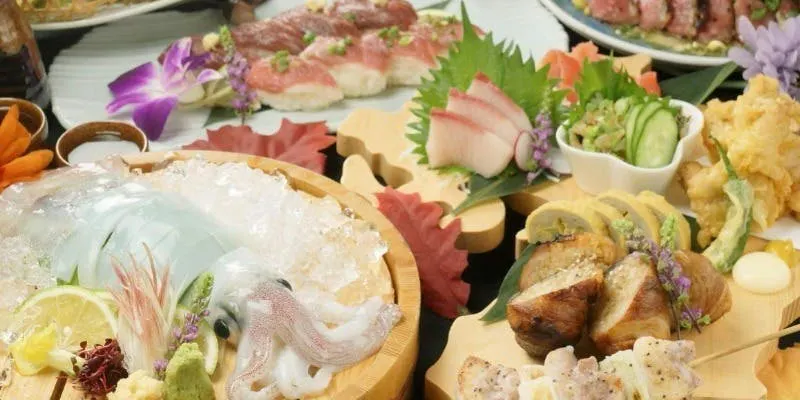 個室 泳ぎイカ 九州うまか 新大阪店