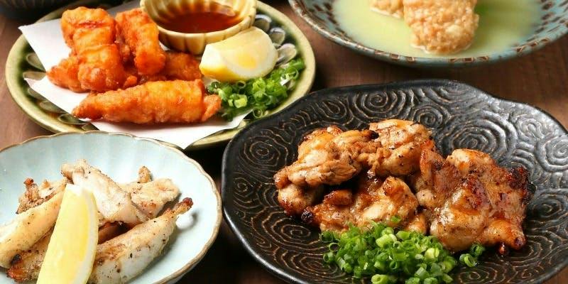 【雅套餐】雞胸軟骨×備中高原雞炙烤等9道菜