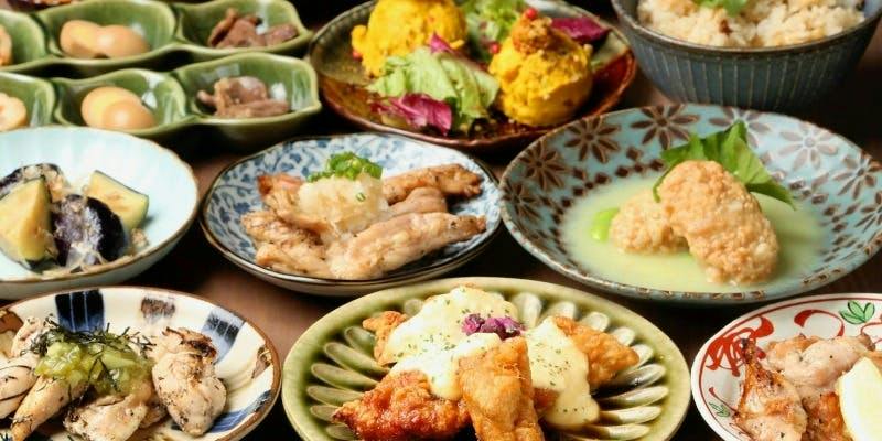 【極致套餐】雞肉刺身×三種烤物×國產雞肉南蠻雞
