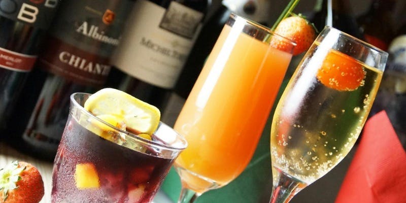 2時間単品飲み放題（20時以降エンドレス飲み放題）