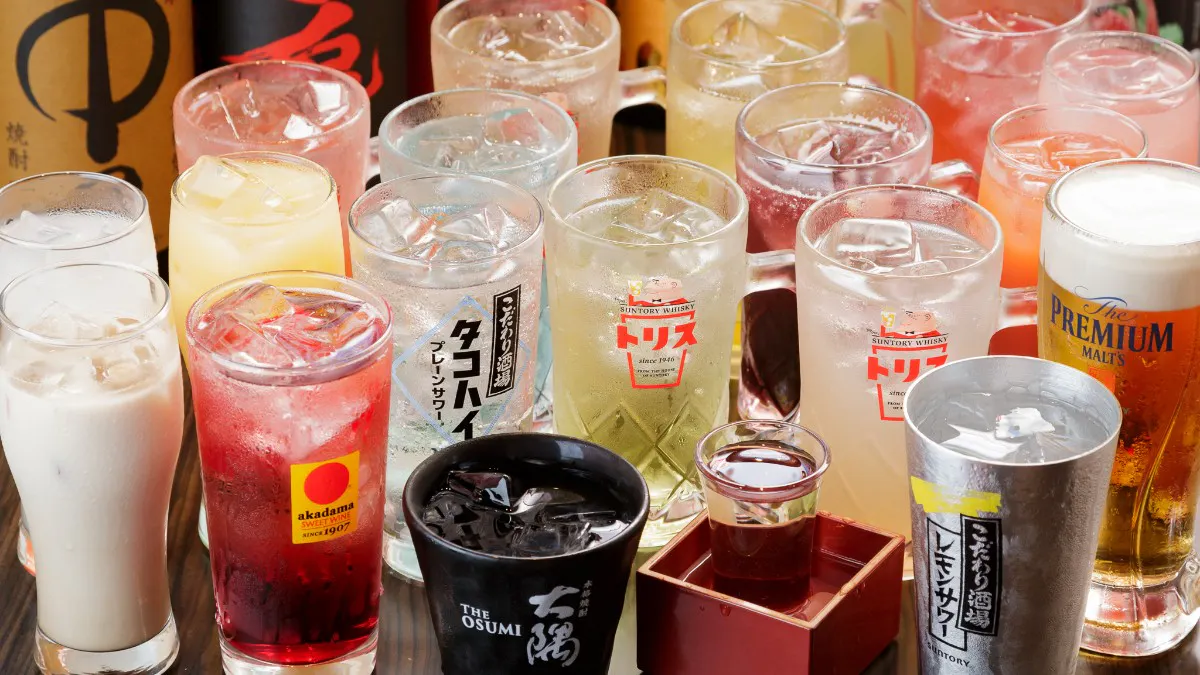 當日OK!歡迎舉辦飲酒聚會!【約60種單點暢飲】