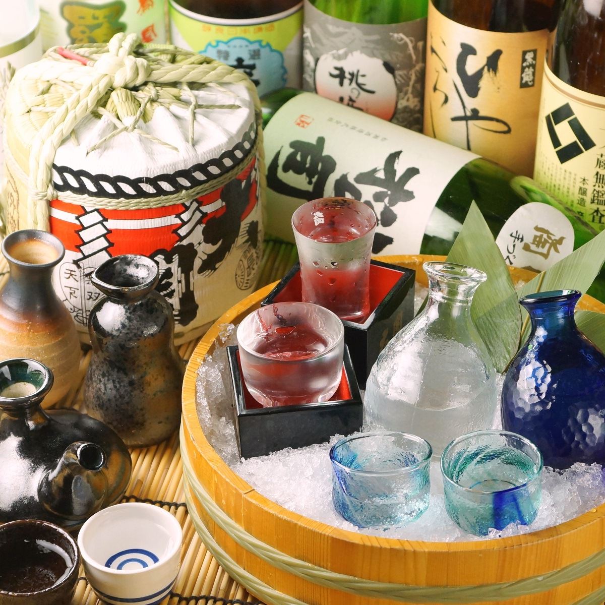 ＜2時間プレミアム飲み放題＞おすすめ地酒付き