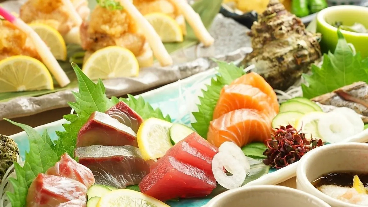 Miyabi Course: 9 Dishes Including 4 Assorted Sashimi, Seared Japanese Black Wagyu Beef, and Teriyaki Spanish Mackerel