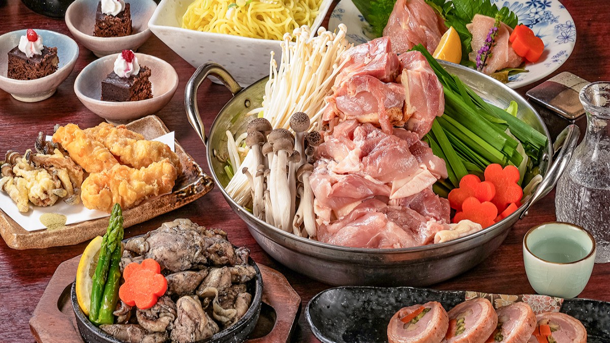 【좌석만 예약】鶏っく 자랑의 닭전골 무한리필＋생맥주 포함 스탠다드 2시간 단품 무제한 음료제공