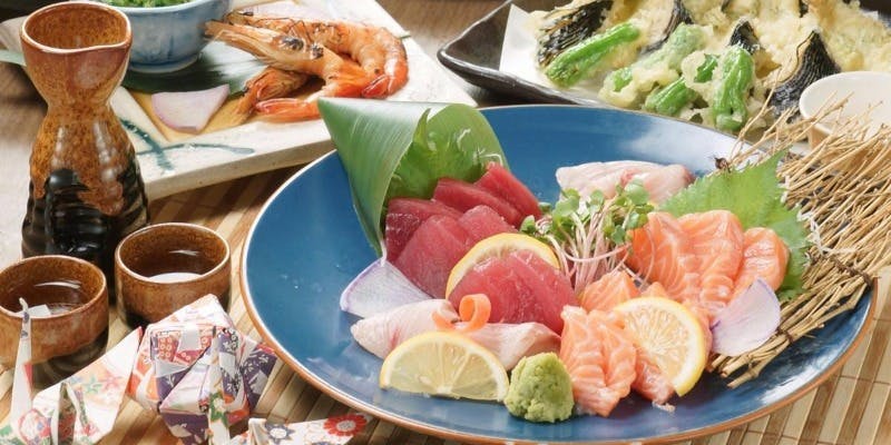 【轻松套餐】4种刺身拼盘×牛胸腹牛排等共8道菜