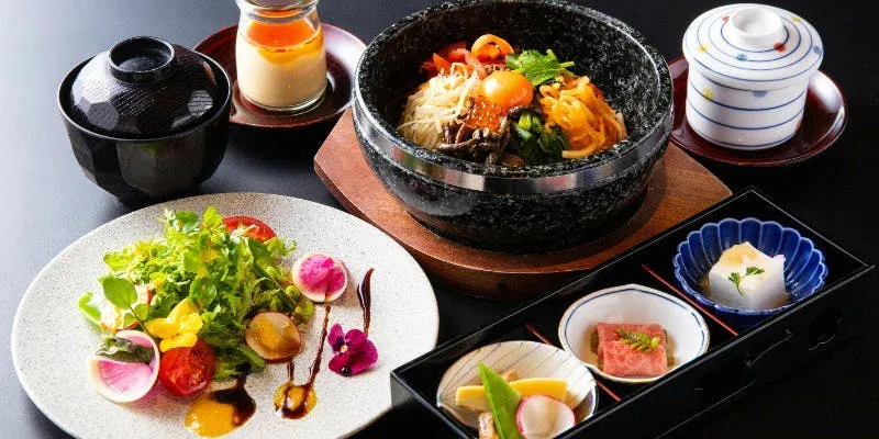 Hot Stone Bibimbap Set