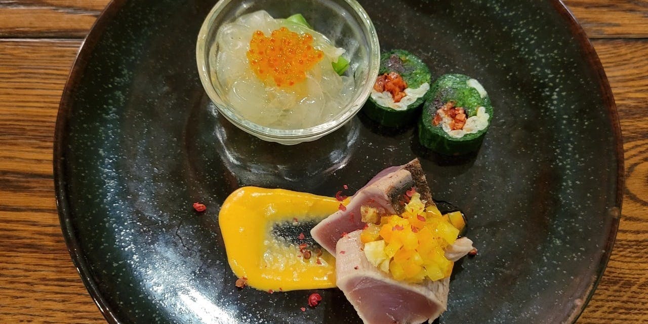 【おまかせコース】前菜2皿、メイン料理2種、締めのパスタ、デザートなど全6品