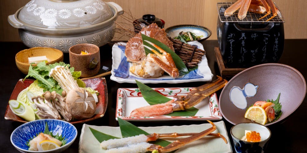 [Crab Delights & Premium Nigiri Course] Enjoy a variety of crab dishes and nigiri! A luxurious 10-course meal