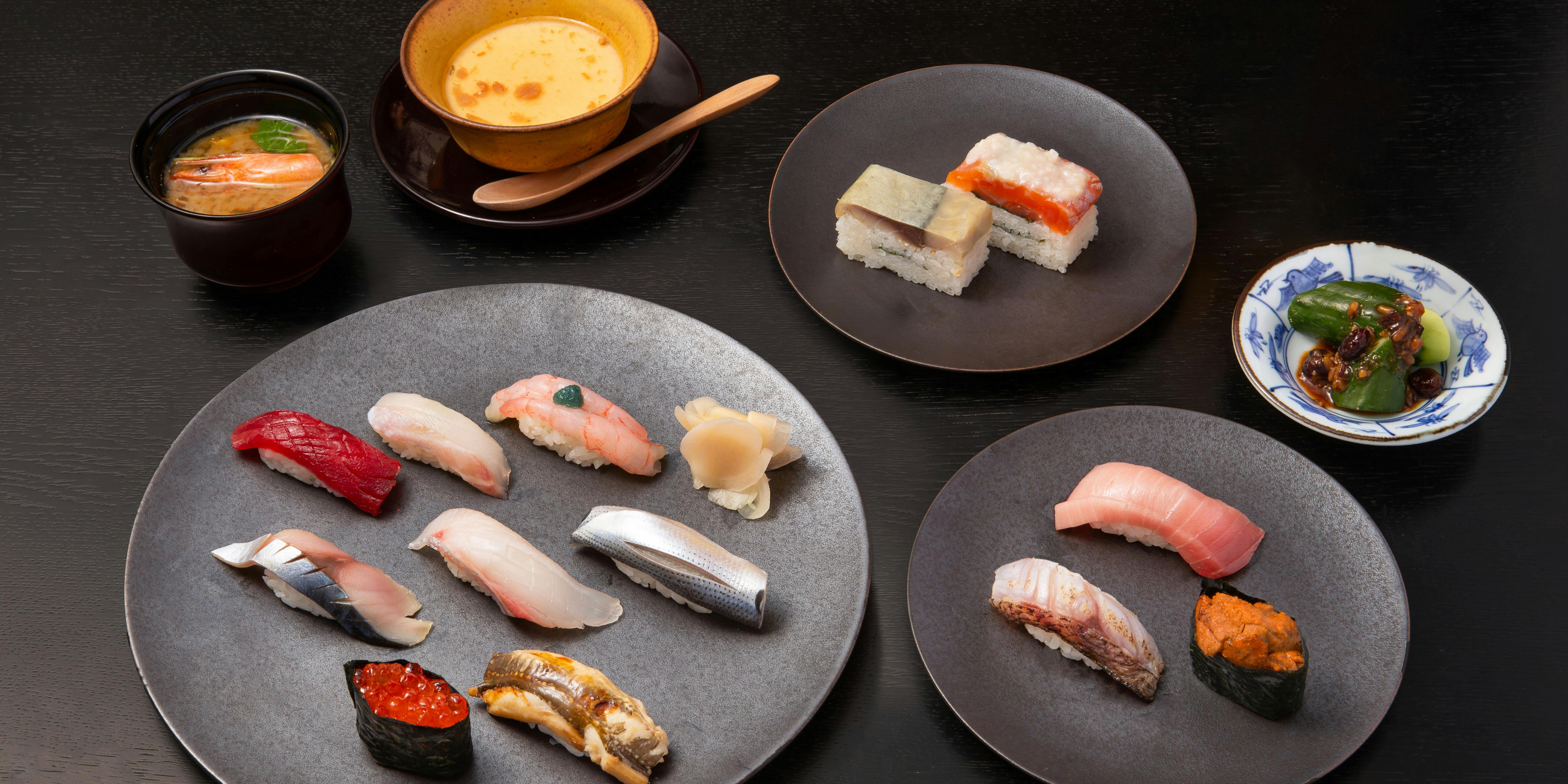 【스시】선택 스시 8PCS＋누름 스시 2PCS 코스