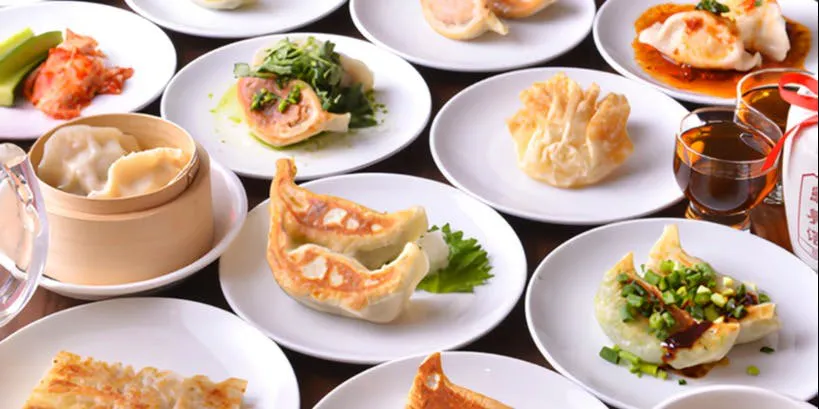 【餃子8種食べ放題+2時間飲み放題!】麻婆豆腐、唐揚げ付きで楽しむ食べ飲み放題プラン