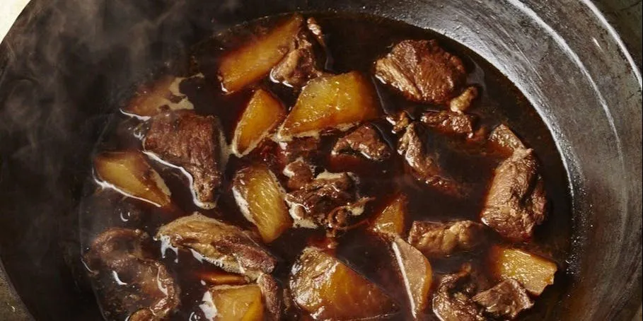 【火锅一类套餐】红门羊肉 / 酱油炖羊肉和白萝卜