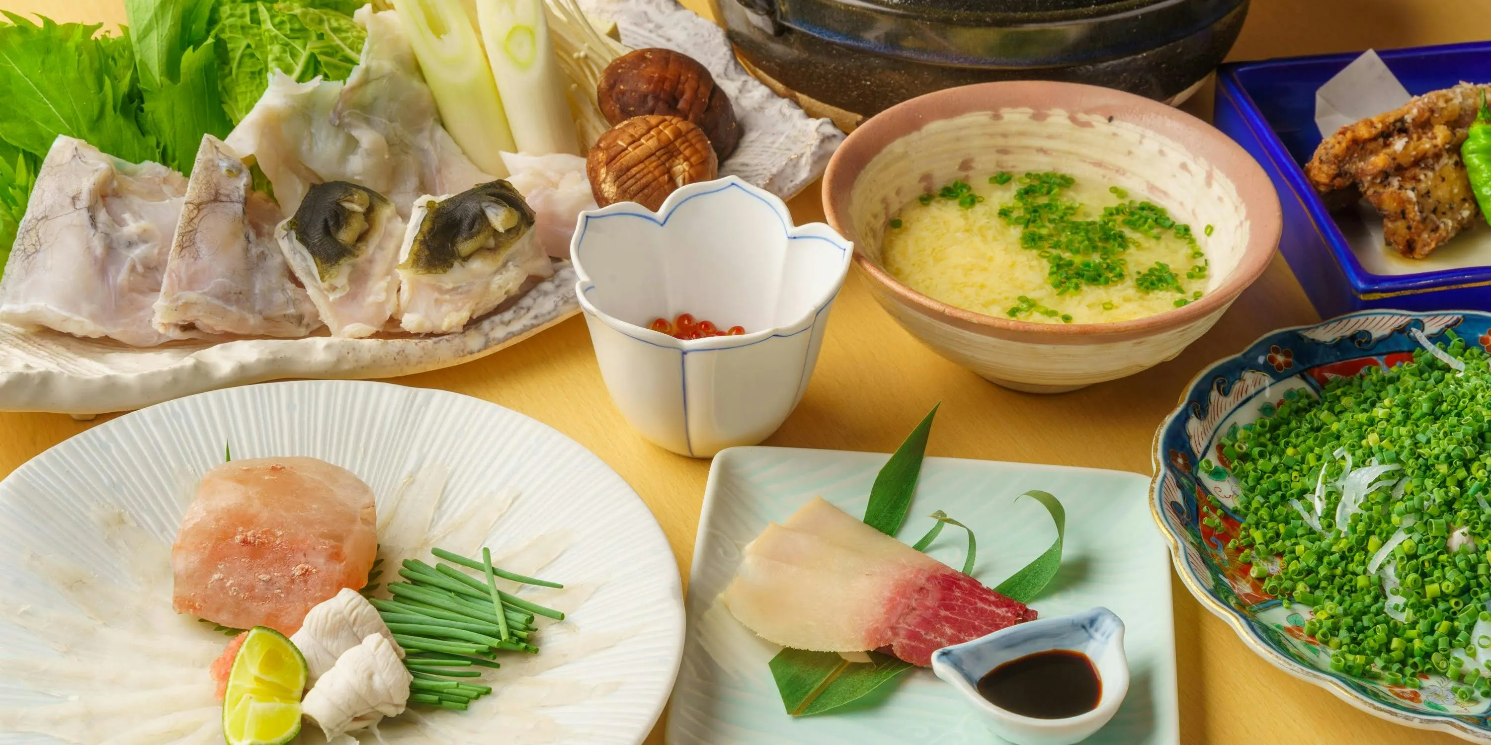 Full Course of Torafugu [Hana] - Total of 8 Dishes