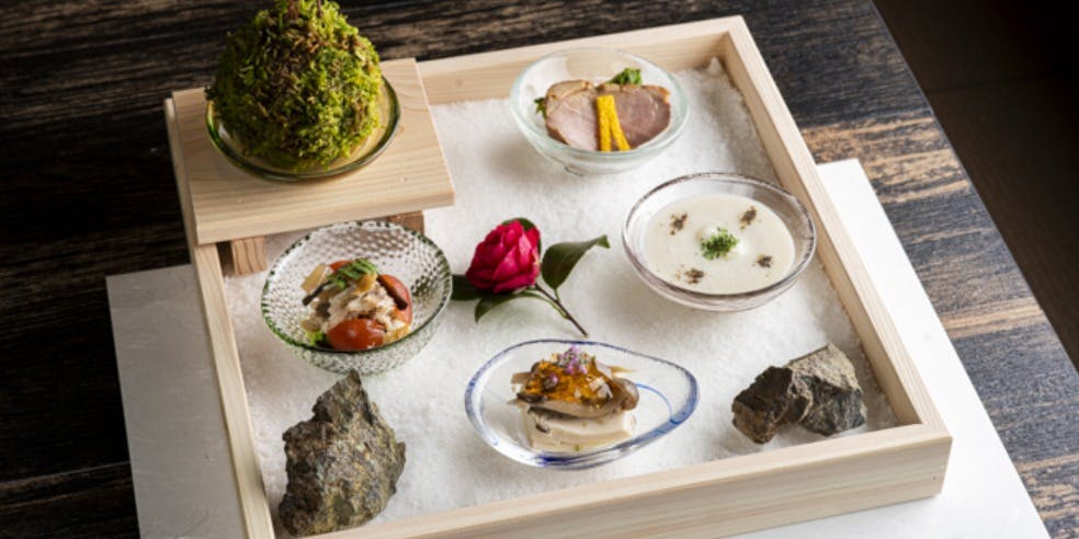 【Limited to 30 guests per day・Seafood】An immersive course to enjoy Kyoto with all five senses