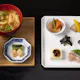 Lunch Special Assortment of 8 Appetizers (served with hagama-cooked rice with char and mushrooms, miso soup, and pickles)