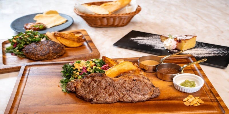 【추천 런치】WAGYU 스테이크 등 총 4가지 요리