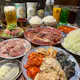 【매】오미우쉬와 명물 곱창을 즐길 수 있는♪ 아사히만복≪요리만≫3500엔 코스
