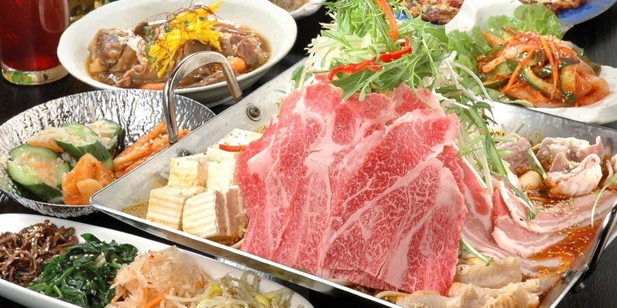 【인기 메뉴】2시간 음료 무제한 포함 마늘鍋과 해산물전 등...저희 가게 자랑! 마늘鍋 코스
