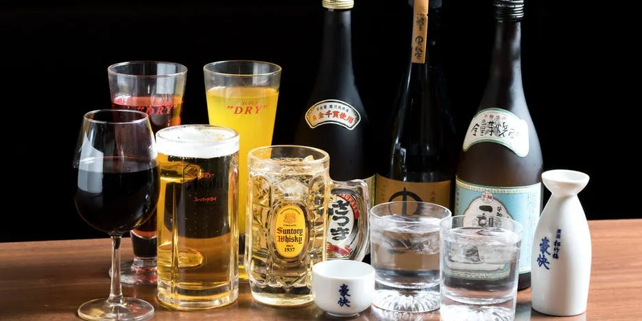 [Same-day walk-in OK] 1800 yen: A la carte 2-hour all-you-can-drink course. A la carte 3-hour all-you-can-drink course: 2580 yen.