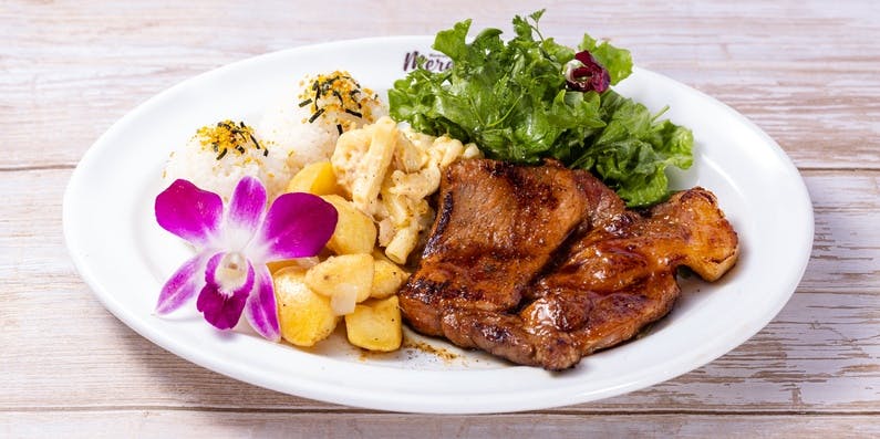 【ハワイアンパーティー】BBQチキンやパンケーキなど全5皿