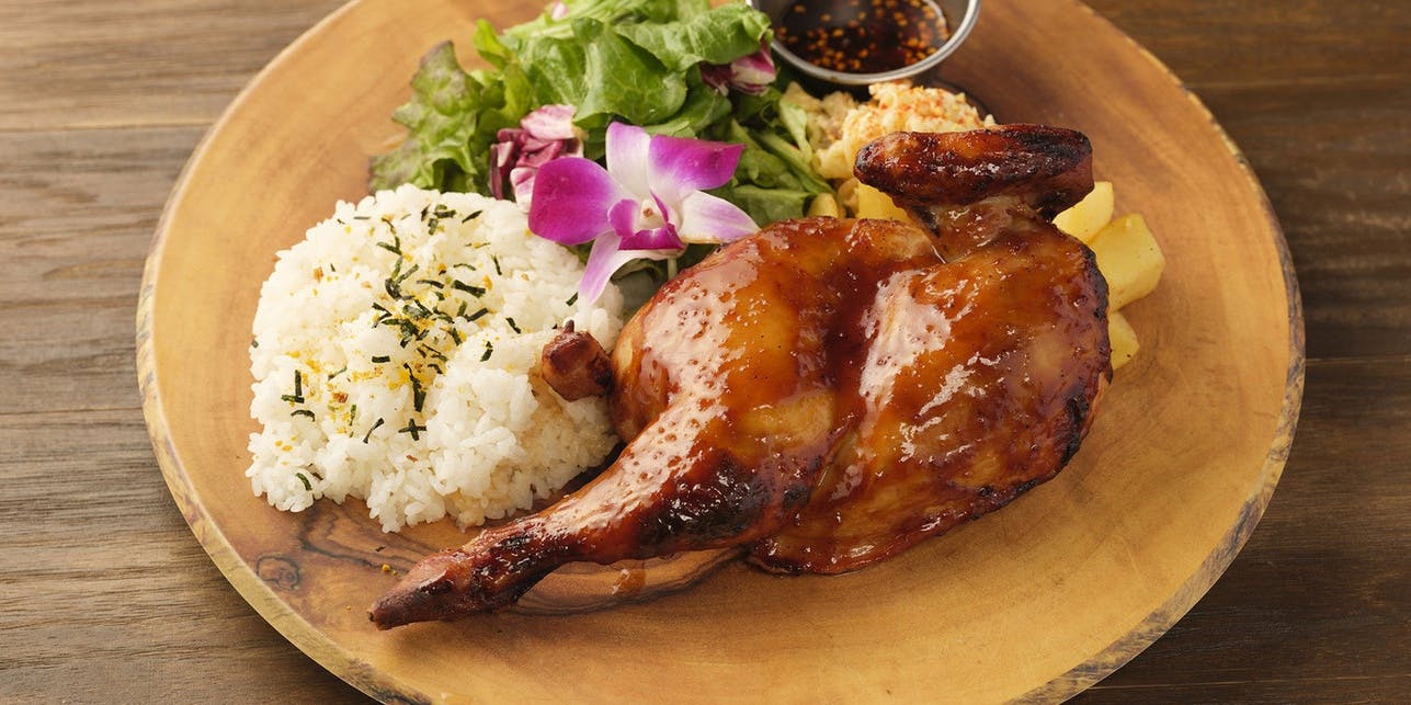 ハワイアンプレートランチ