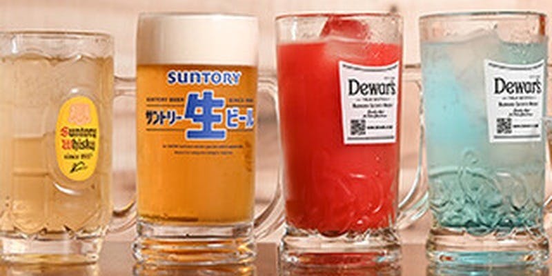 スタンダード飲み放題プラン120分【飲み放題単品120分】