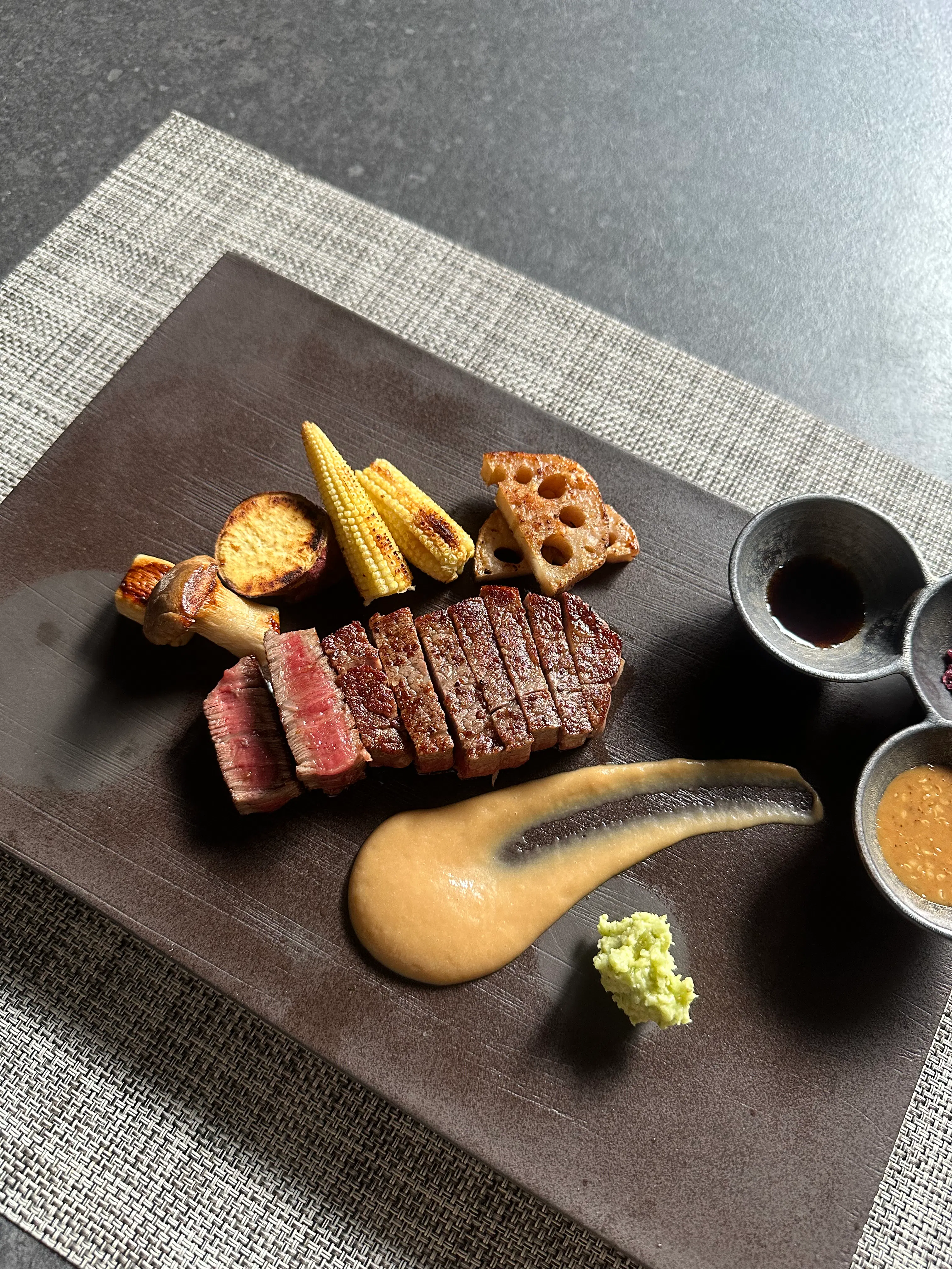 【Wagyu ステーキコース】選べる和牛が主役のカジュアルコース。全6品7,800円~
