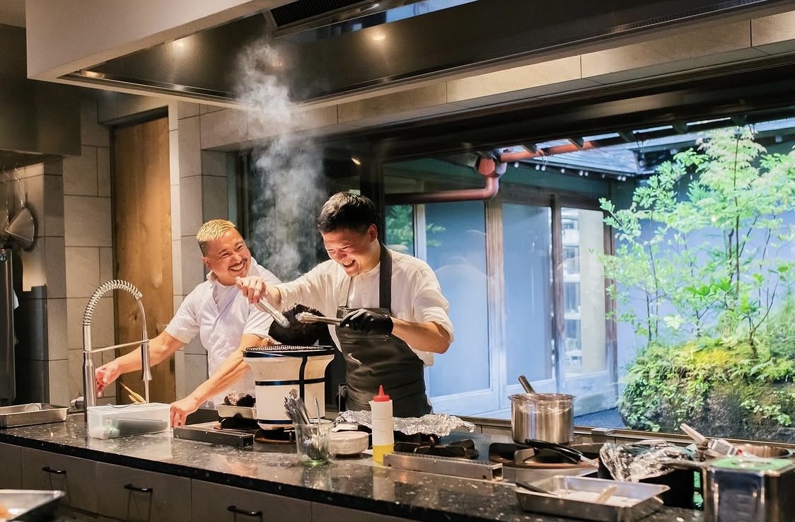 【まめたんコラボ】일식과 프렌치 디너 코스（8월 28일, 29일 한정）
