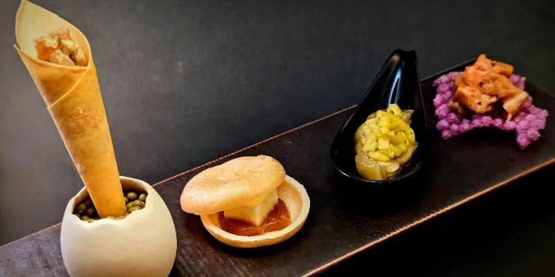 【September Course Menu】아뮤즈 4종・라후테이 신조・근해 생선과 유시두부 소스・현산 흑모 와규 등 총 9품