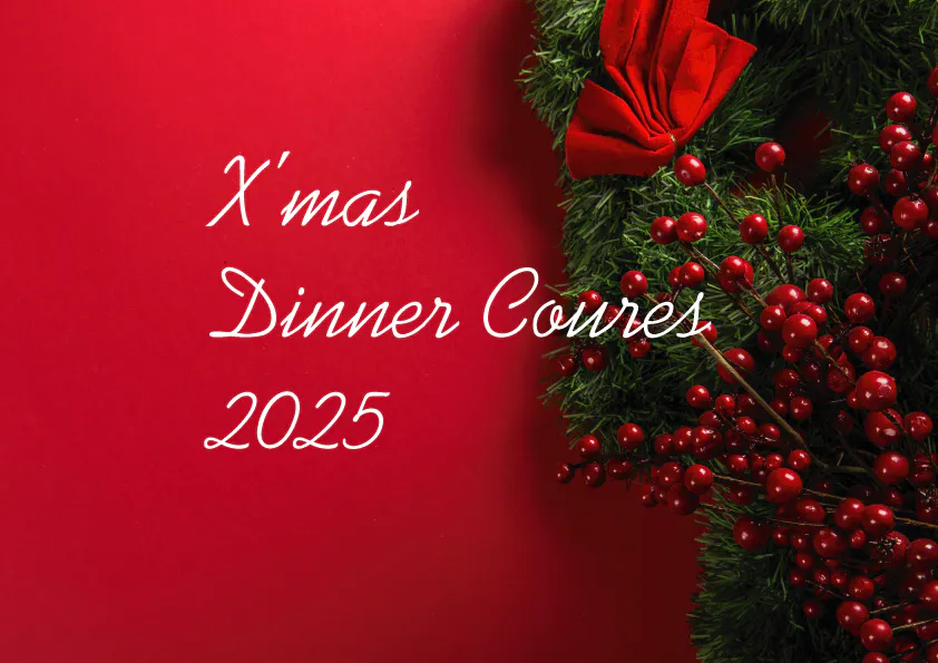 【Limited from 12/20 to 25】2025 Christmas Special Dinner Course (11 dishes & 1 complimentary drink)