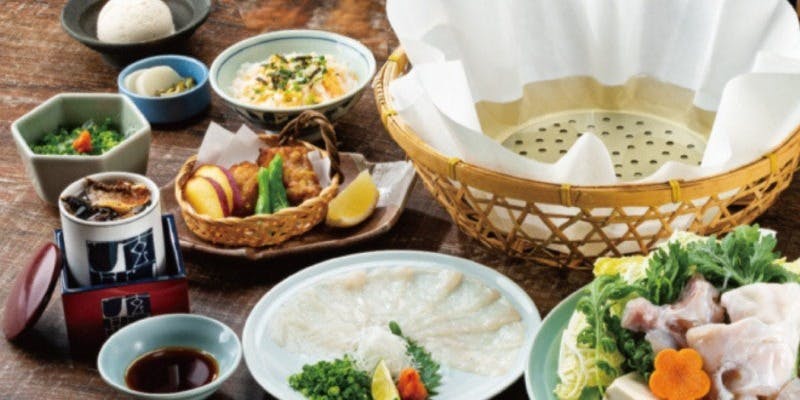 【8月末前期间限定・预约限定】 夏季特别高级套餐　共7道菜＋含畅饮　※3位起