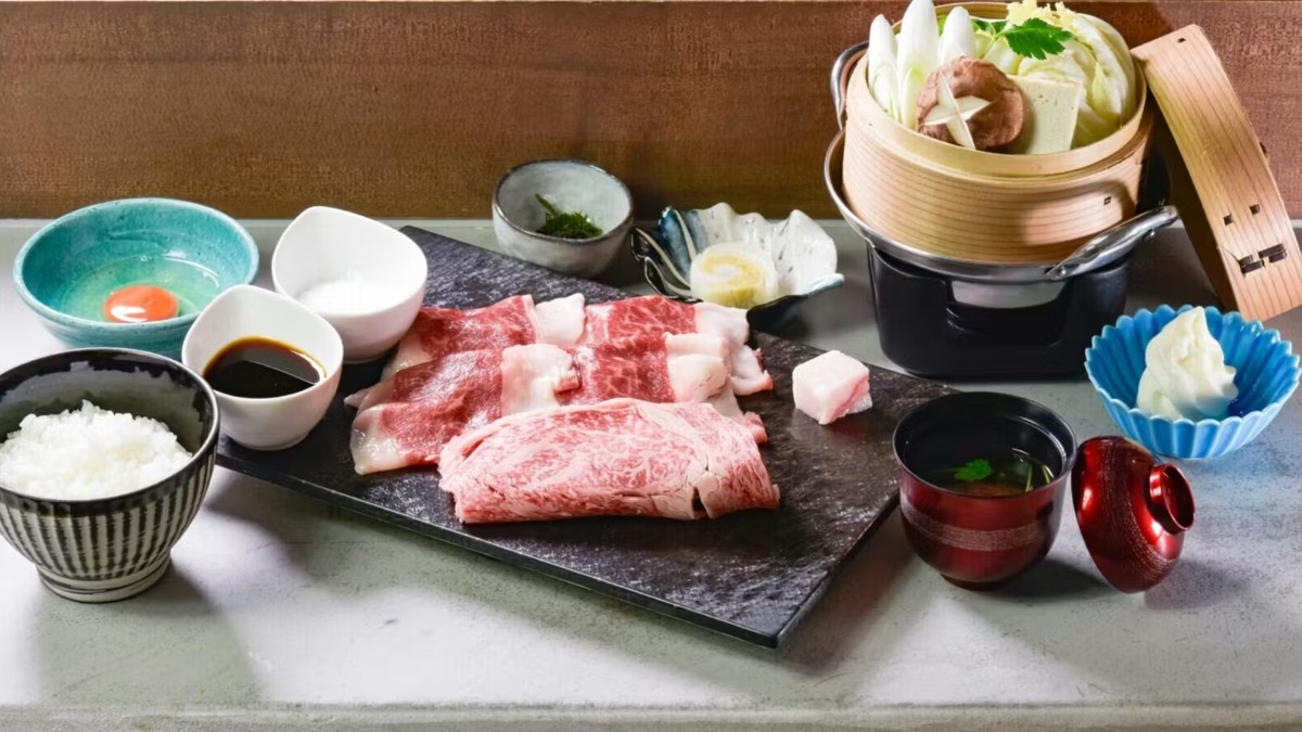 [Web Reservation Lunch Exclusive] Sukiyaki Tasting Set