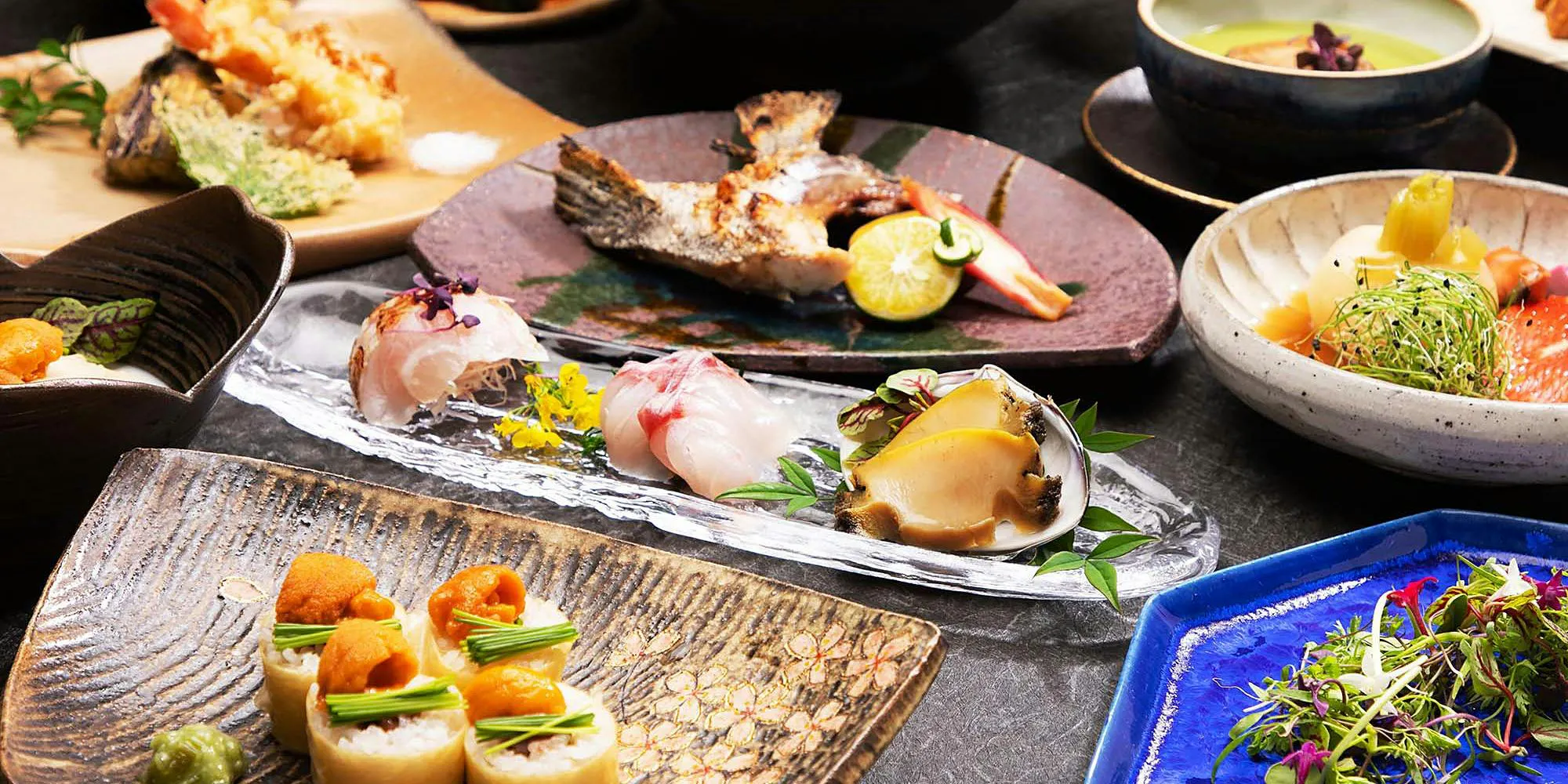 Savor Nikko yuba rolls and creative cuisine with 13 dishes Seasonal Kaiseki "Yuzu"