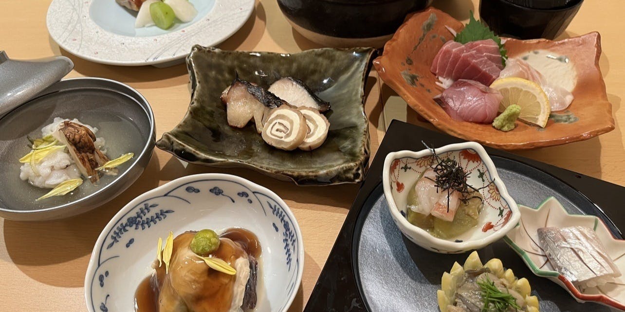 【おまかせ会席】前菜から造里、強肴や甘味まで旬の味覚にて仕立てる月替わりの一皿を味わい尽くす