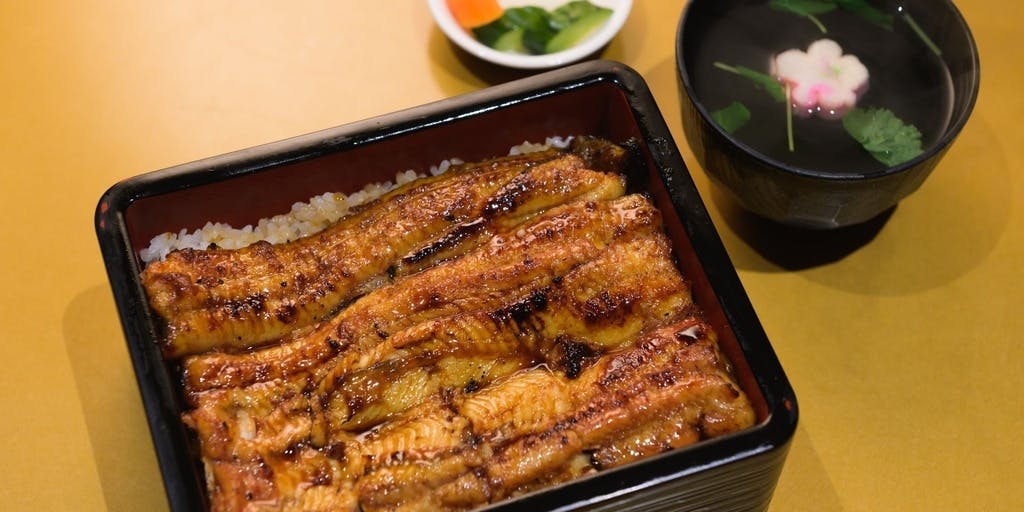 一休限定！附有鰻魚天婦羅的主品牌養殖鰻魚保證菜單